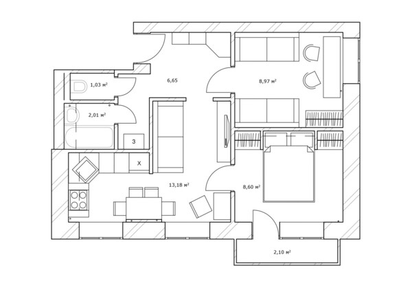 Price per Square Meter to Buy Apartment in City Centre, Buy Apartment Price